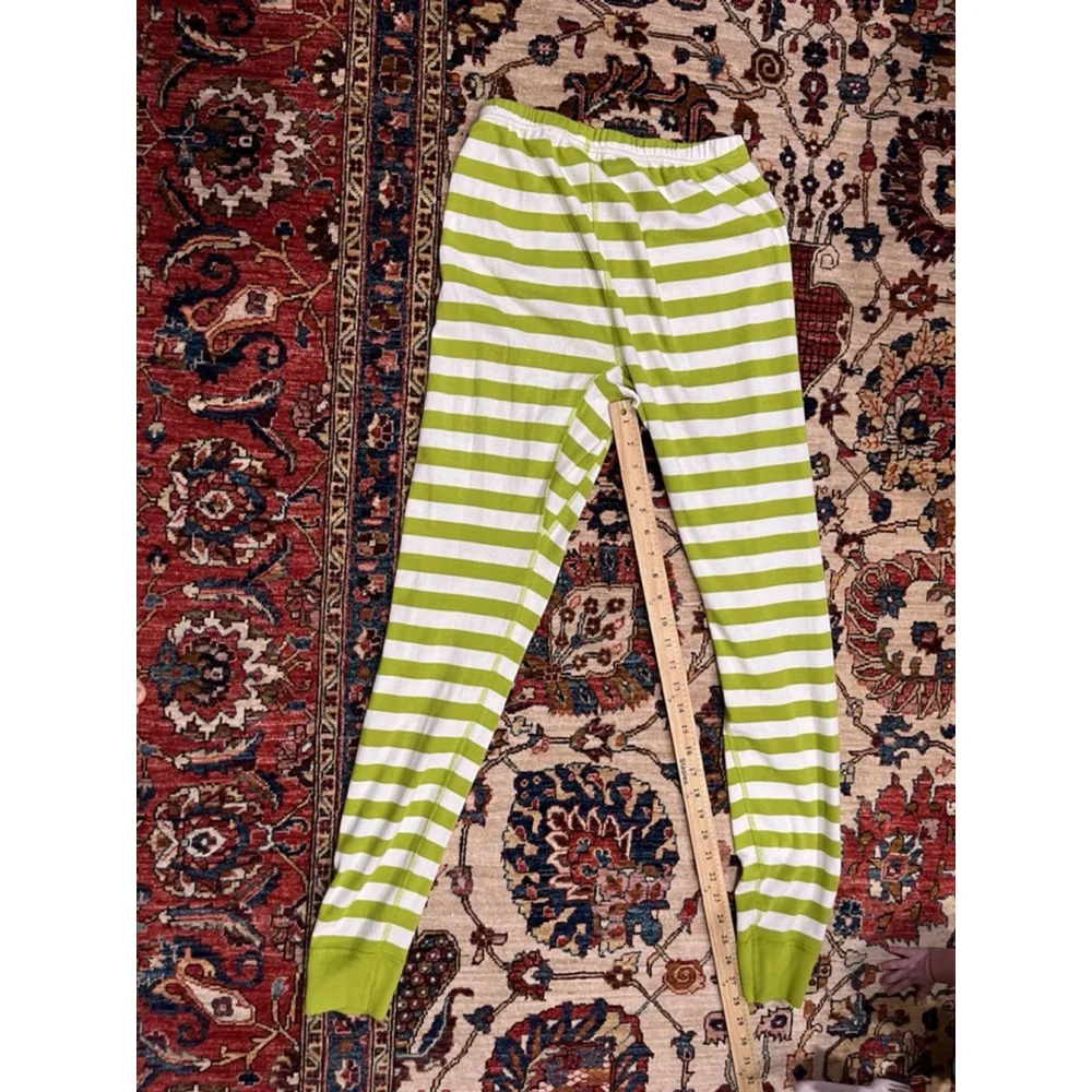 Hanna Andersson Dr Seuss Grinch Pajama Pant Long John Size Medium